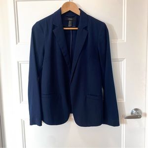 F21 Size Small Women’s Navy Blue Lightweight blazer with pockets